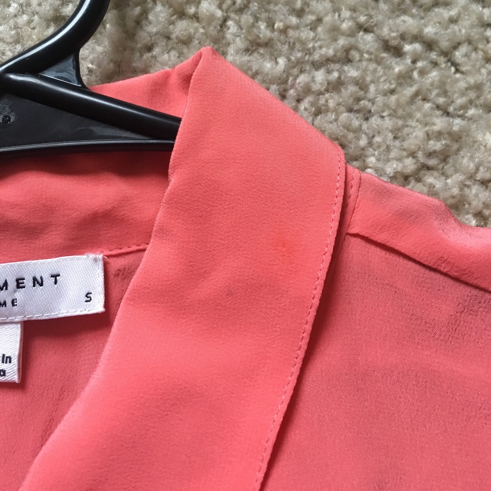 Equipment Femme Washed Silk Blouse Sz Small - Picture 5 of 5